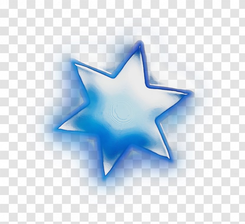 Blue Star - Paint - Electric Transparent PNG