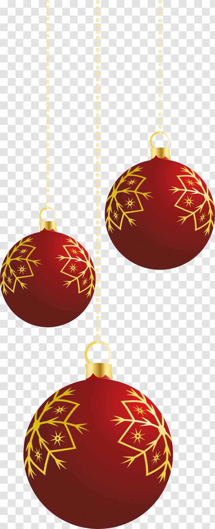Christmas Ornament New Year Decoration Clip Art - Sticker - Papaya Transparent PNG