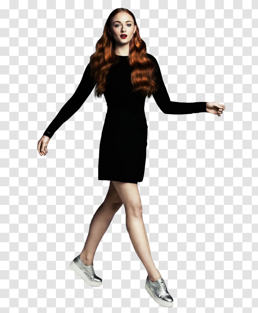 Sansa Stark Jean Grey - Dress - Neck Transparent PNG