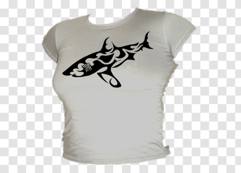 T-shirt Shark Sleeve Clothing Transparent PNG