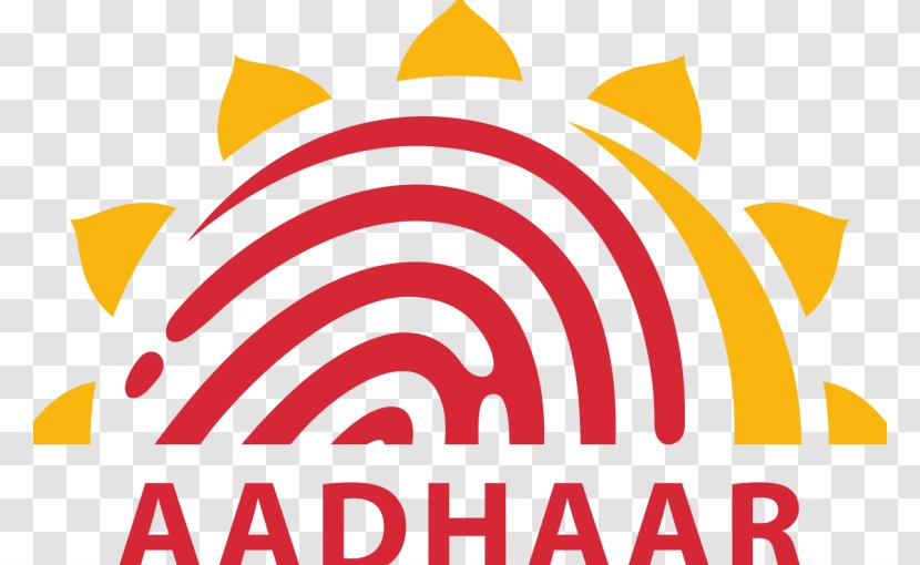 Aadhaar Permanent Account Number Government Of India UIDAI Identity Document - Yellow - Aadhar Online Rojgar Center Transparent PNG