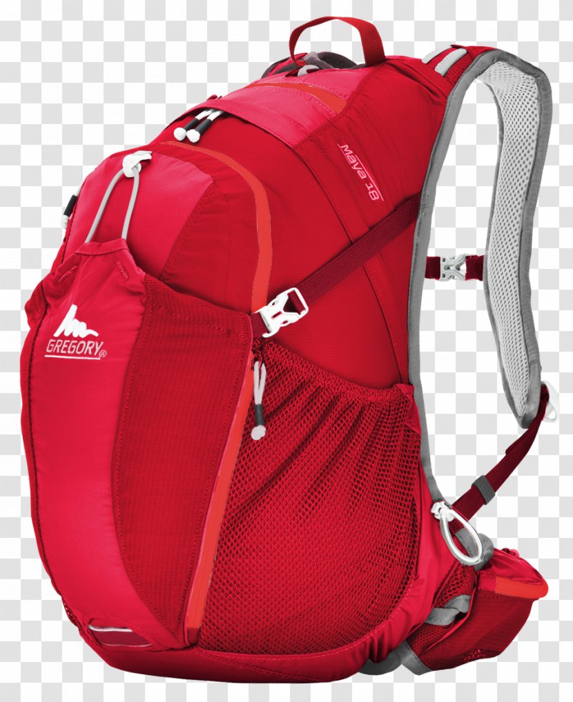 Backpack Photography Bag Clip Art - Red - Luggage Transparent PNG