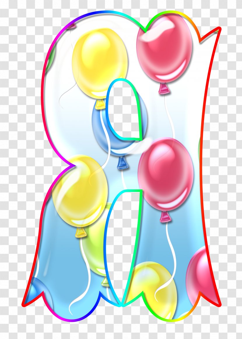 Alphabet Letter Clip Art Ya Balloon - Text - Baby Toys Transparent PNG