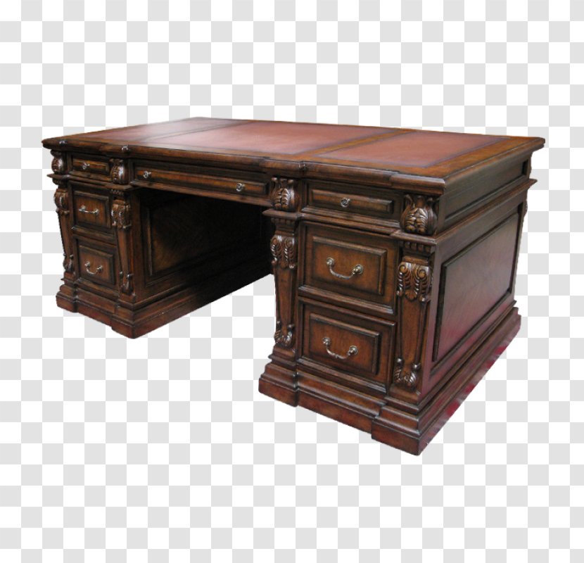 Furniture Wood Stain Desk Antique - European And American Style Transparent PNG