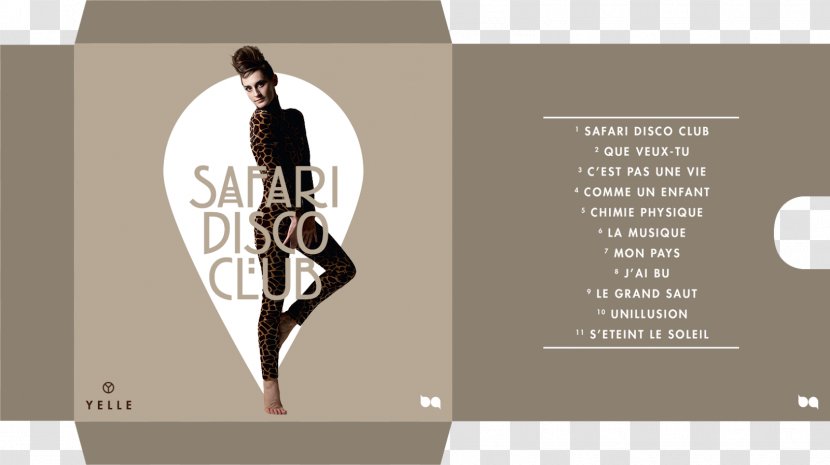 Yelle YouTube Safari Disco Club Graphic Design - Compact Disc Transparent PNG