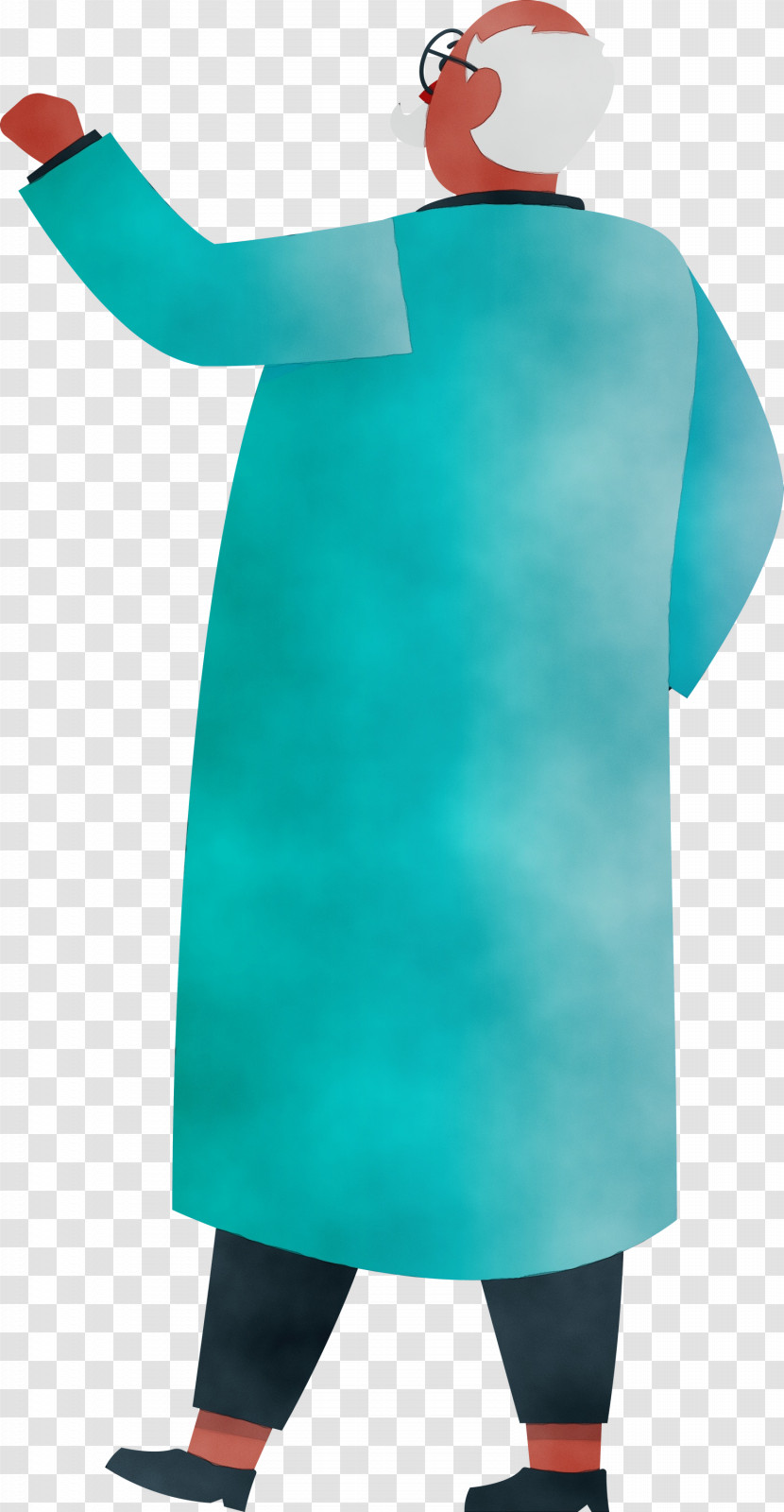 Costume Outerwear Turquoise Transparent PNG