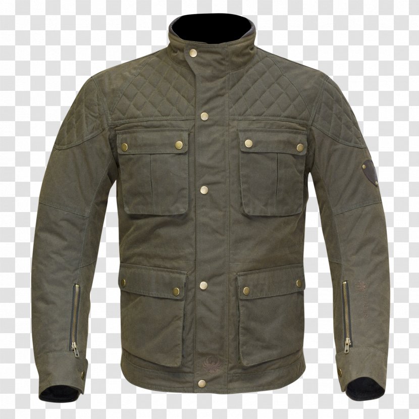 Waxed Jacket Cotton Motorcycle Leather - J Barbour And Sons Transparent PNG
