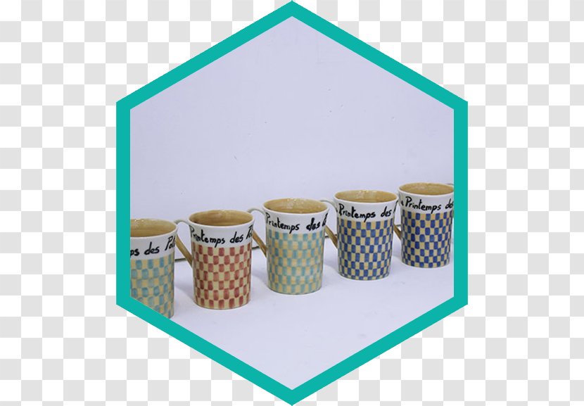 Ceramic Pattern - Turquoise - Design Transparent PNG