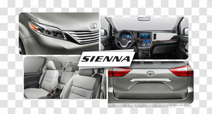Headlamp 2018 Toyota Sienna Car Minivan - Vehicle Door Transparent PNG