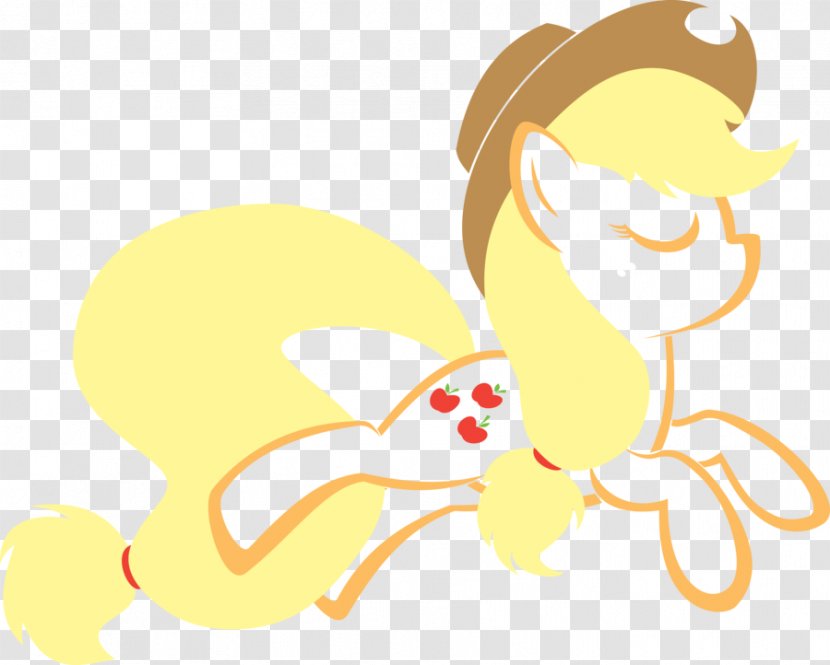 Applejack Twilight Sparkle Derpy Hooves Pony Fluttershy - Silhouette - Apple Transparent PNG