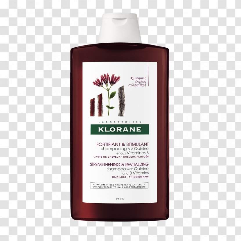 KLORANE Shampoo With Quinine And B Vitamins Pharmacy - Liquid Transparent PNG