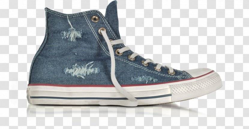Chuck Taylor All-Stars Converse Sneakers Denim High-top - Footwear - Walking Shoe Transparent PNG
