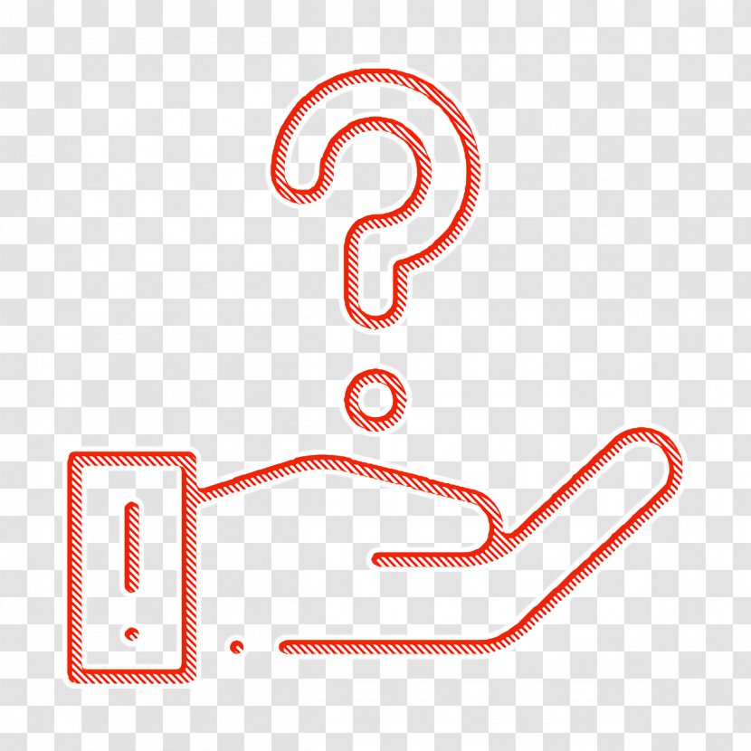 Help And Support Icon Question - Logo Text Transparent PNG