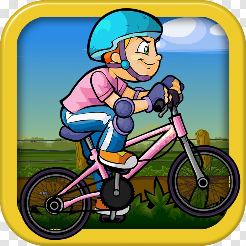 Mountain Bike Cycling BMX Bicycle Clip Art - Cartoon Transparent PNG