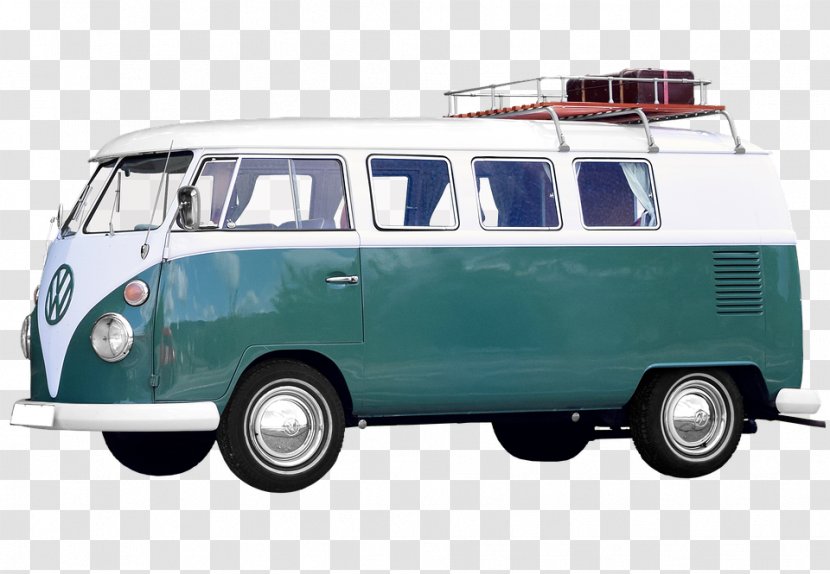 Car Volkswagen Transporter Bus Type 2 - City Transparent PNG