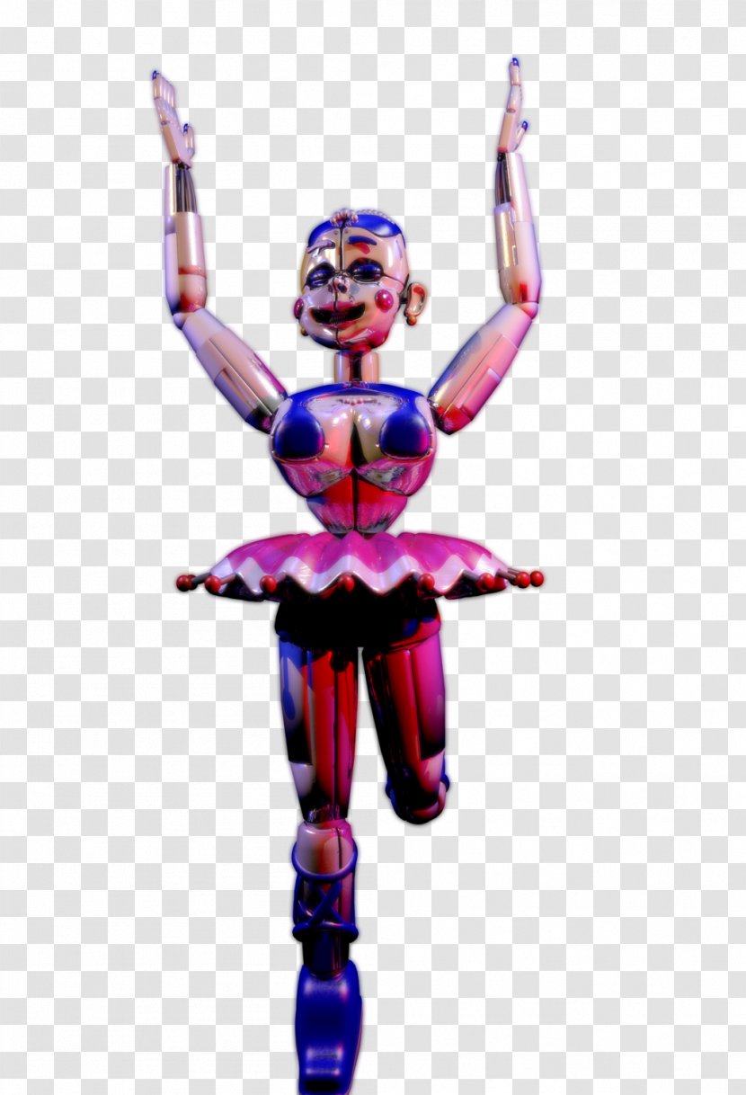 Five Nights At Freddy's: Sister Location Performing Arts Digital Art Dance - Action Figure - Noice Transparent PNG