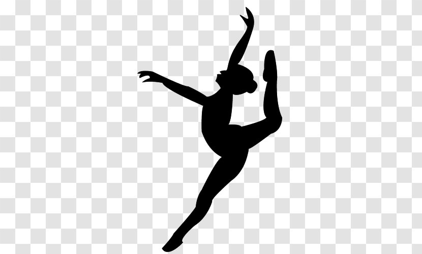 Ballet Dancer Silhouette Pointe Technique - Flower - Leap Transparent PNG