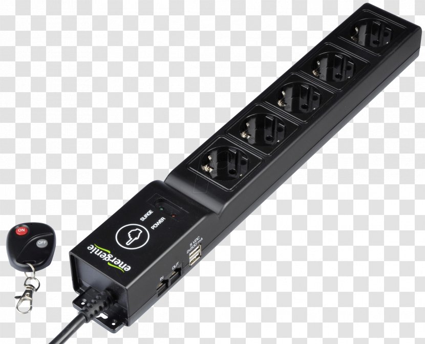 Overvoltage Surge Protector Electronics Ochrona Przeciwprzepięciowa Energenie - Electric Potential Difference - RM Transparent PNG