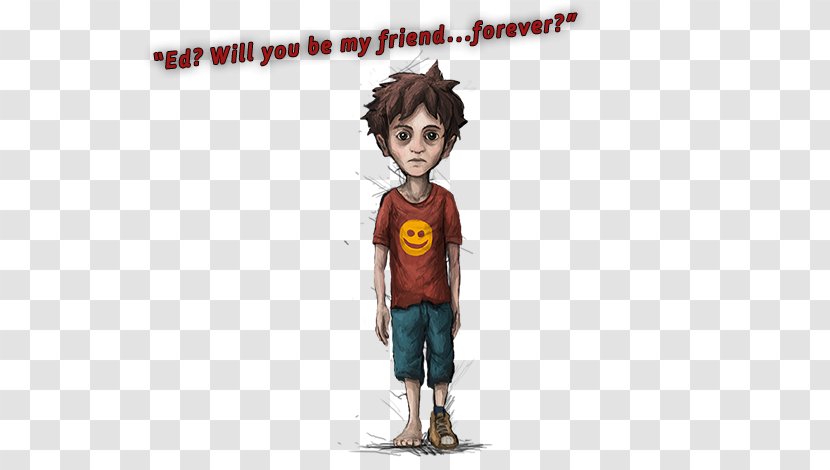 Cartoon Game T-shirt Character - Fiction - Child Transparent PNG