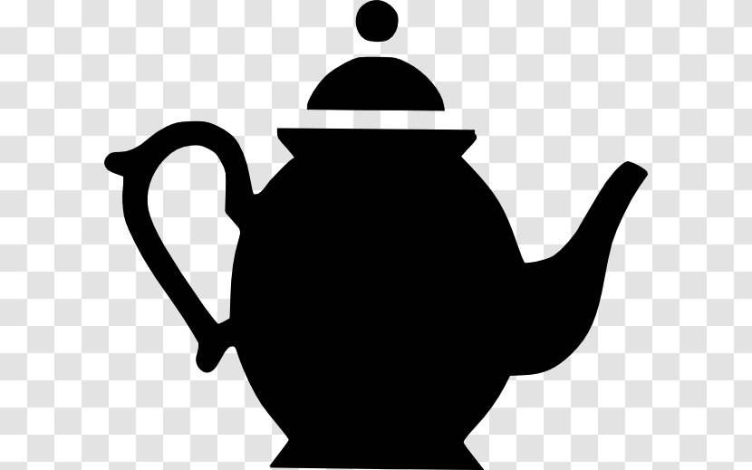 Clip Art Mug M Teapot Image - Blackandwhite Transparent PNG