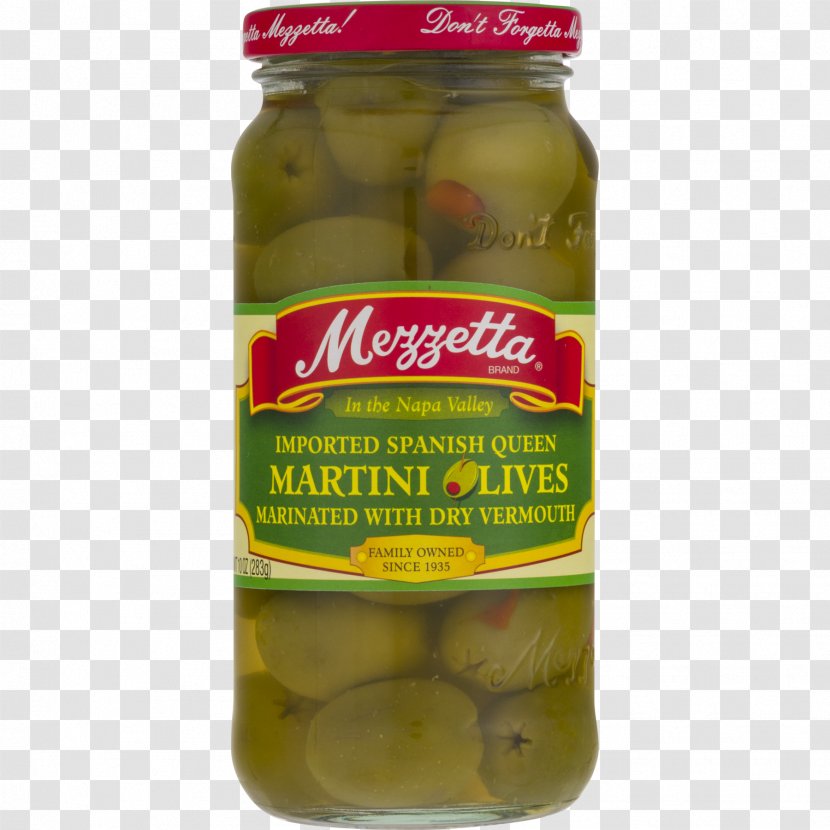 Giardiniera Pickling Martini Food Olive - Fruit Preserve Transparent PNG