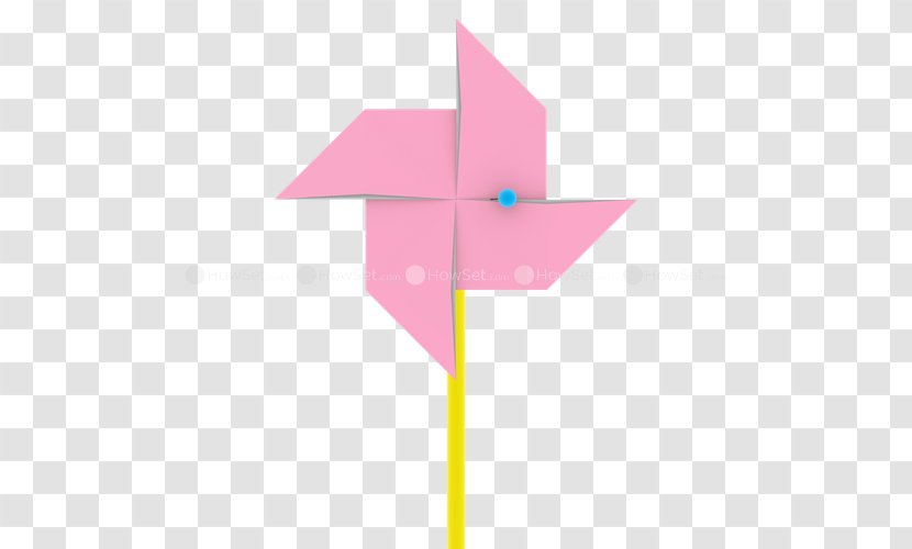 Origami Paper Windmill Transparent PNG