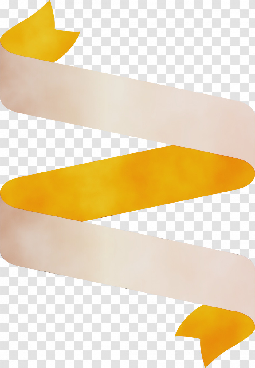 Yellow Material Property Rectangle Transparent PNG