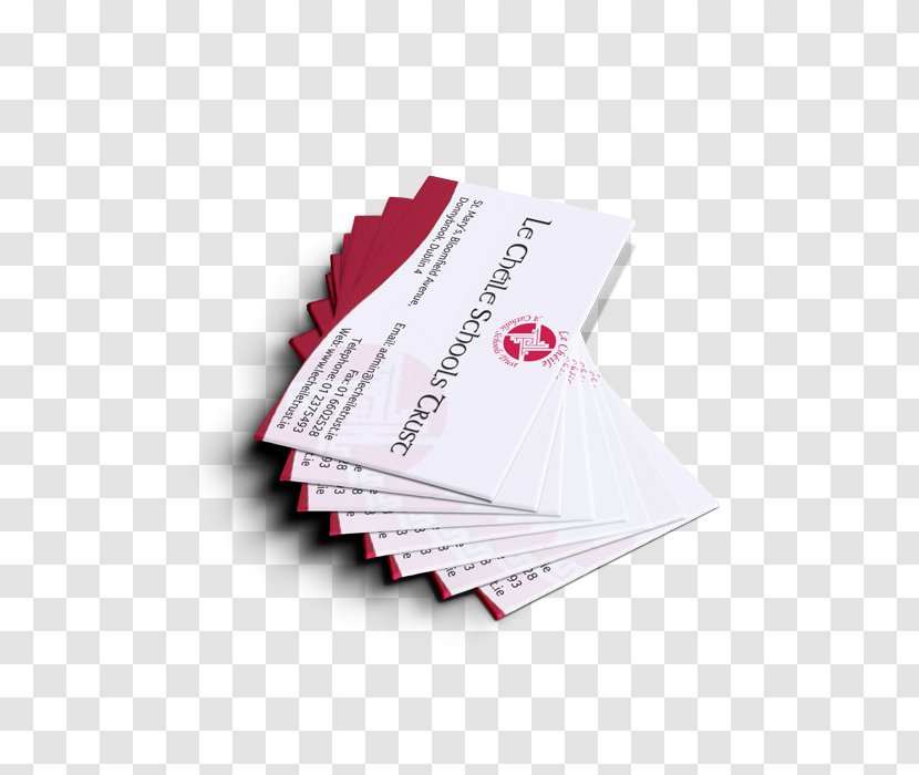 C&R PRINT Ltd Printing Business Cards - Card Mockup Transparent PNG