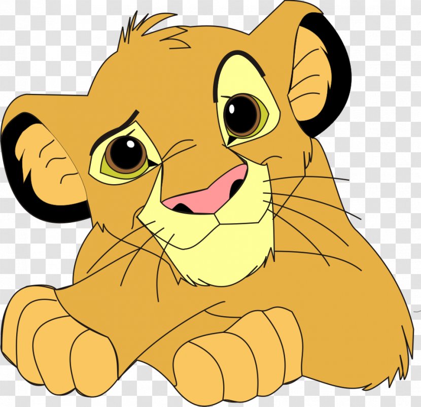 Simba Nala Mufasa Lion - Cat Like Mammal Transparent PNG