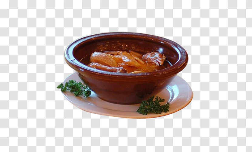 Mole Sauce Red Braised Pork Belly Gravy Romeritos - Bowl - Plum Meat Transparent PNG