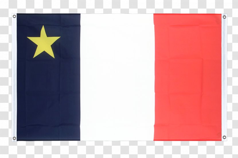 Flag Of Acadia New Brunswick Canada Blanket - Prince Edward Island Transparent PNG
