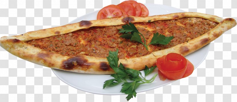 Turkish Cuisine Pide Köz Lezzet URFAM Doner Kebab Vegetarian - Mediterranean Food - Pizza Transparent PNG