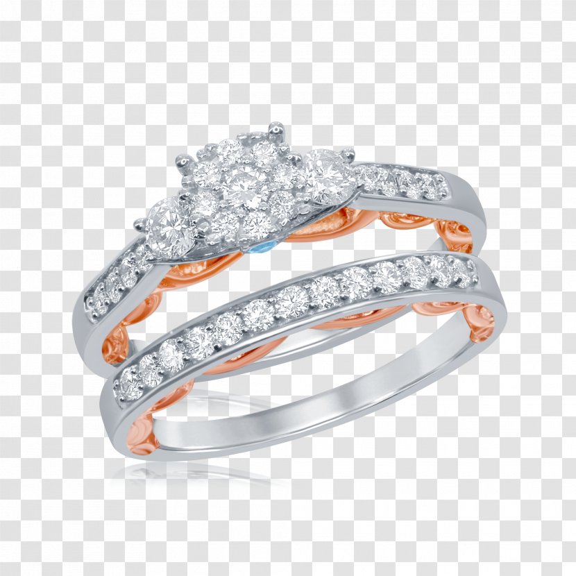 Wedding Ring Engagement Jewellery Diamond - Sapphire Transparent PNG