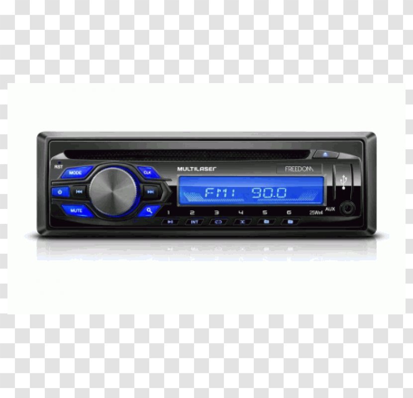 Vehicle Audio CD Player Multilaser USB Flash Drives Compact Disc - Loudspeaker Enclosure - Freedom Radio Transparent PNG