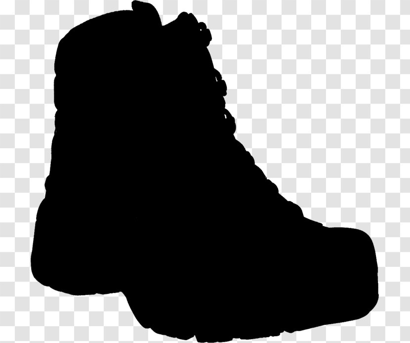 Shoe Joint Walking Font Silhouette - Blackandwhite Transparent PNG
