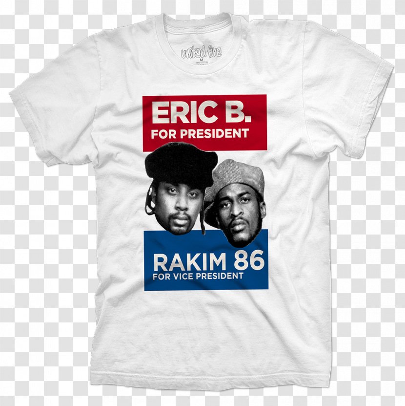 T-shirt Candidate Eric B. & Rakim Sleeve - T Shirt - One Slim Body 26 0 1 Transparent PNG