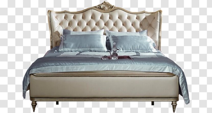 Bed Frame Furniture Bedroom Box-spring - Product Design Transparent PNG