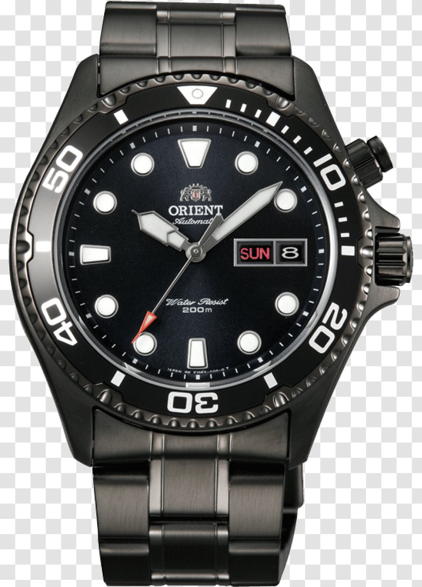 Orient Watch Diving Automatic Bracelet - Strap Transparent PNG