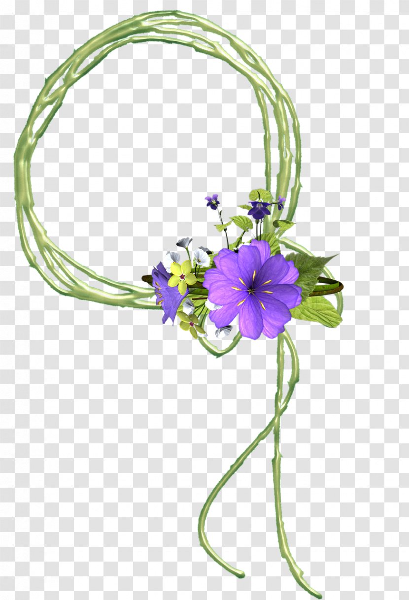 Floral Design English Lavender Cut Flowers Satin - Flower Transparent PNG