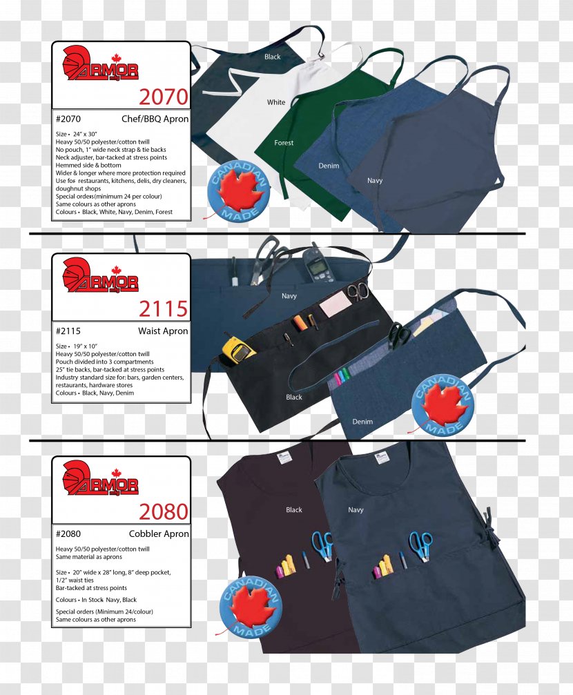 Apron Promotional Merchandise Brand Uniform - Shirt Transparent PNG