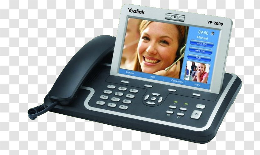 VoIP Phone Telephone Voice Over IP Session Initiation Protocol Internet - Electronic Device Transparent PNG