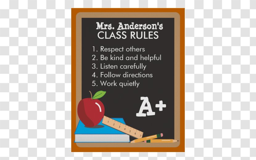 Classroom Teacher YouTube Poster Blackboard Transparent PNG