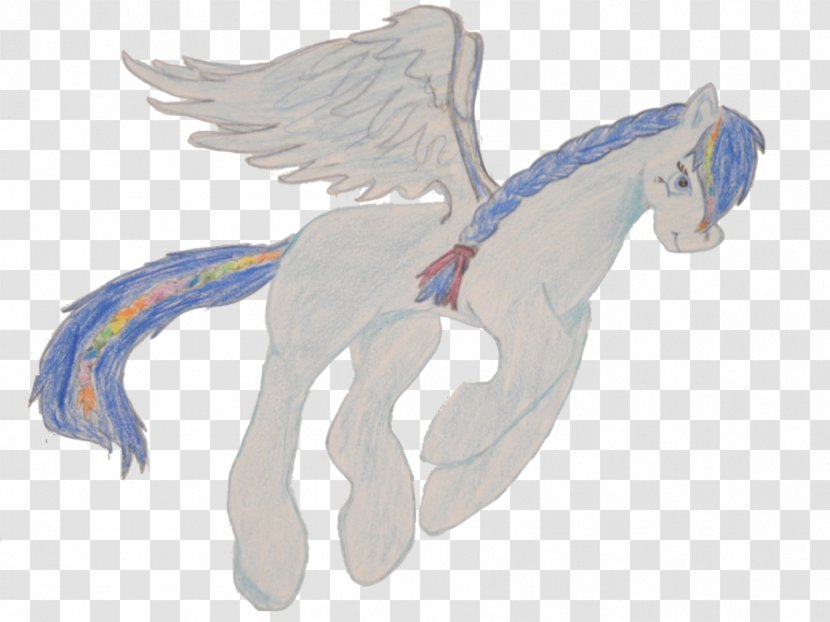 Pony Horse Feather Tail - Mythical Creature Transparent PNG