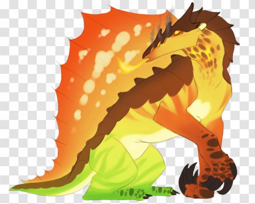 Dragon Artist Legendary Creature Drawing - Orange Transparent PNG