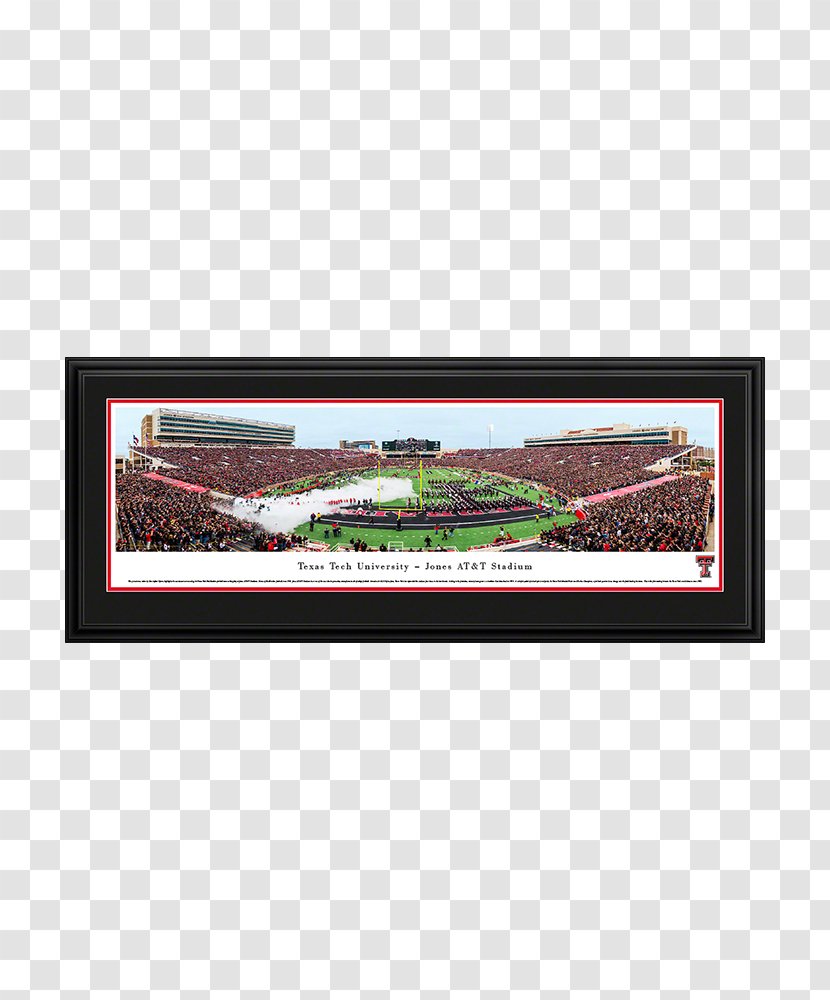 Jones AT&T Stadium Texas Tech Red Raiders Baseball Picture Frames Display Device Advertising - University - Technologyposter Transparent PNG