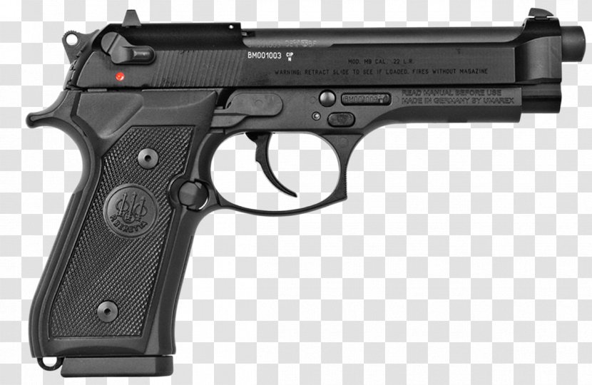 Beretta M9 92 Semi-automatic Pistol M1934 - Handgun Transparent PNG