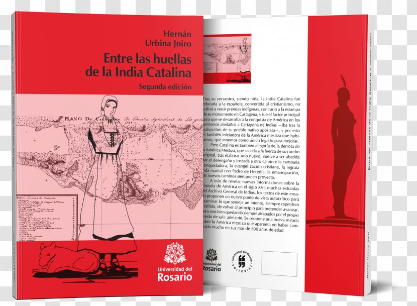 Entre Las Huellas De La India Catalina Book Text Graphic Design Brochure Transparent PNG