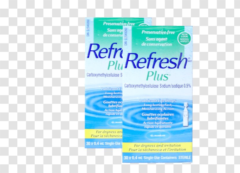 Eye Drops & Lubricants Refresh Plus Tears Transparent PNG