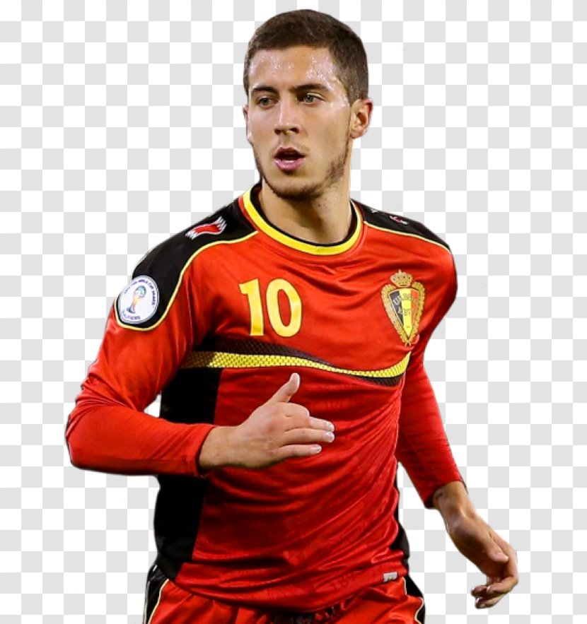 Eden Hazard 2014 FIFA World Cup Belgium National Football Team Chelsea F.C. 2018 - Jersey Transparent PNG