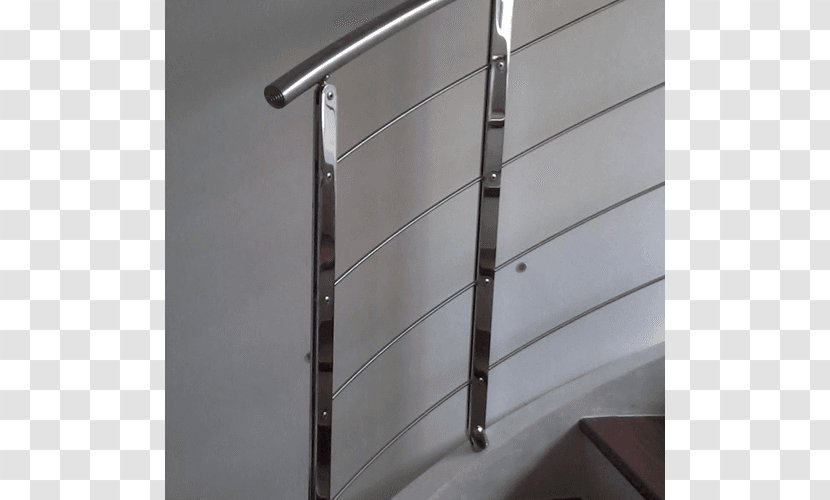 Handrail Parapet Stairs Wrought Iron Steel - Glass Transparent PNG